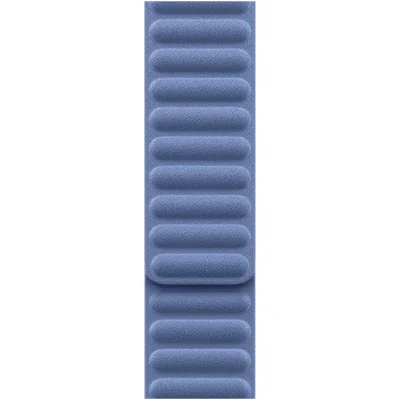 Curea Apple Magnetic Link 46 mm pentru Apple Watch 44/45/46/49 mm, Wildflower Blue, M/L