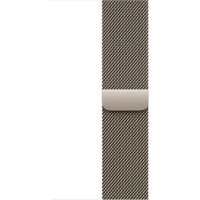 Curea Apple Milanese Loop 40 mm pentru Apple Watch 38/40/41/42 mm, Natural