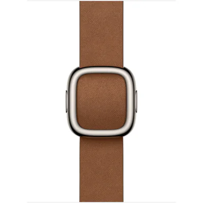 Curea Apple Modern Buckle 42 mm pentru Apple Watch 38/40/41/42 mm, Caramel, S