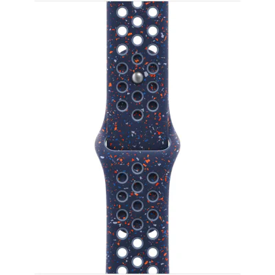 Curea Apple Nike Sport Band 40 mm pentru Apple Watch 38/40/41/42 mm, Blue Ribbon, M/L