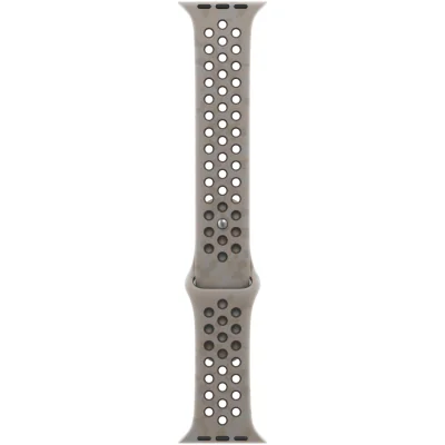 Curea Apple Nike Sport Band 40 mm pentru Apple Watch 38/40/41/42 mm, Pavement Grey, S/M