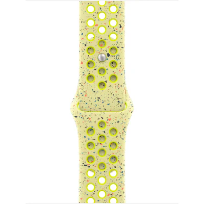 Curea Apple Nike Sport Band 42 mm pentru Apple Watch 38/40/41/42 mm, Volt Splash, M/L