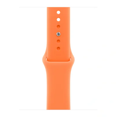 Curea Apple Sport Band 40 mm pentru Apple Watch 38/40/41/42 mm, Clementine, M/L