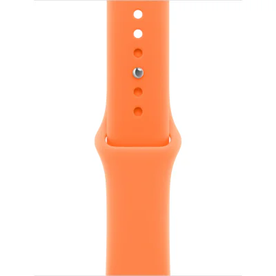 Curea Apple Sport Band 40 mm pentru Apple Watch 38/40/41/42 mm, Clementine, S/M