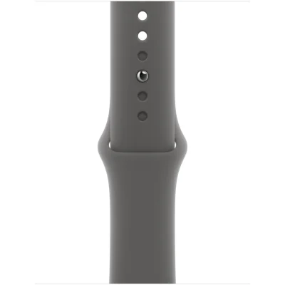 Curea Apple Sport Band 40 mm pentru Apple Watch 38/40/41/42 mm, Stone Gray, M/L