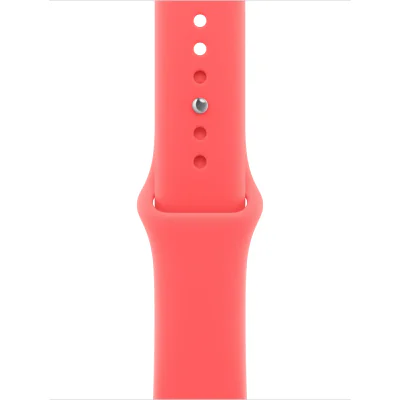 Curea Apple Sport Band 42 mm pentru Apple Watch 38/40/41/42 mm, Bright Guava, M/L