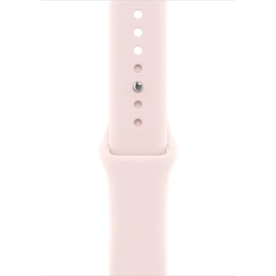 Curea Apple Sport Band 46 mm pentru Apple Watch 44/45/46/49 mm, Soft Pink, M/L