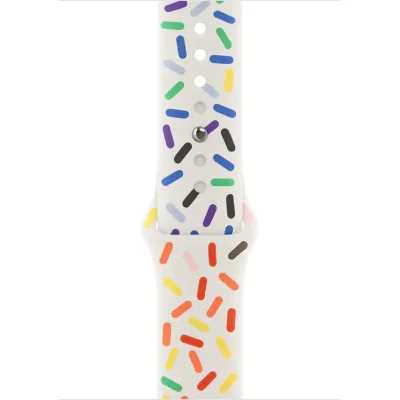 Curea Apple Sport Band Pride Edition 45 mm pentru Apple Watch 44/45/46/49 mm, M/L