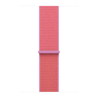 Curea Apple Sport Loop 46 mm pentru Apple Watch 44/45/46/49 mm, Bright Guava