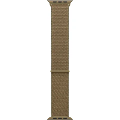 Curea Apple Sport Loop 46 mm pentru Apple Watch 44/45/46/49 mm, Olive
