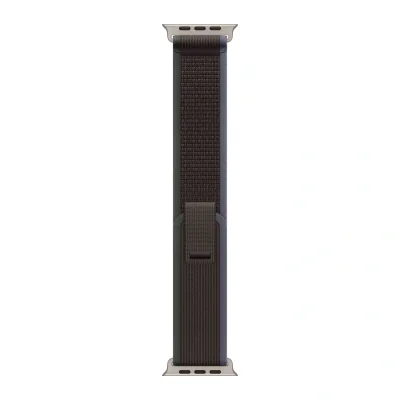 Curea Apple Trail Loop pentru Apple Watch Ultra 49 mm, Blue/Black, S/M
