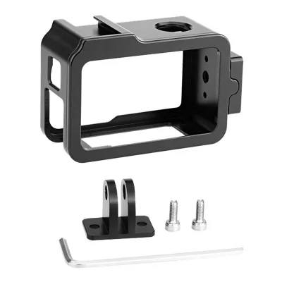 Cușcă metalică cu pantof rece PULUZ pentru DJI Osmo Action 4/3