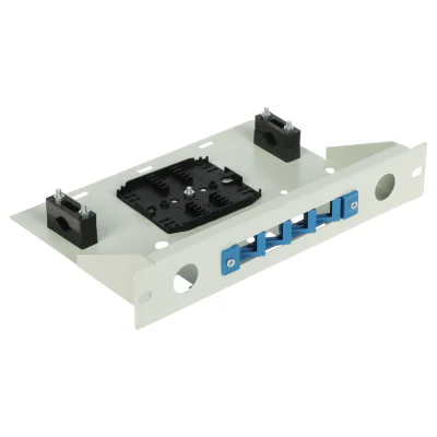 Cutie de distribuție fibră optică DELTA FIBER PPO10-4, rack 10", 1 U, 4 x SC simplex