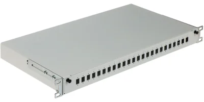 Cutie de distribuție pentru fibră optică STALFLEX FSP-19-1U-24S-SC-G, 19", 1U, 24 x SC