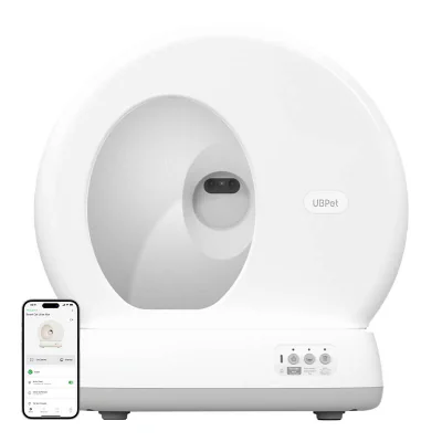 Cutie de nisip pentru pisici cu autocurățare inteligentă UBPet C10 Pro