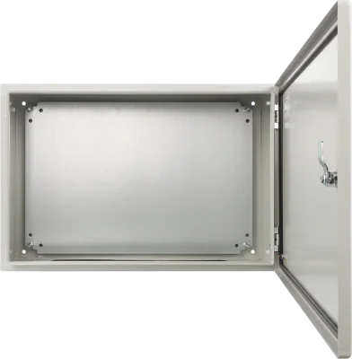 Cutie metalică cu placă de montaj IP66 AWOH604020