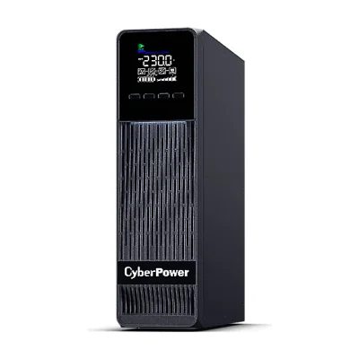 CyberPower Online S Series Online Double Conversion USV 1000VA/900WTower, ECO Mode, LCD, USB, Smart-Slot, Double-conversion (Online), 1 kVA, 900 W, Pure sine, 80 V, 300 V