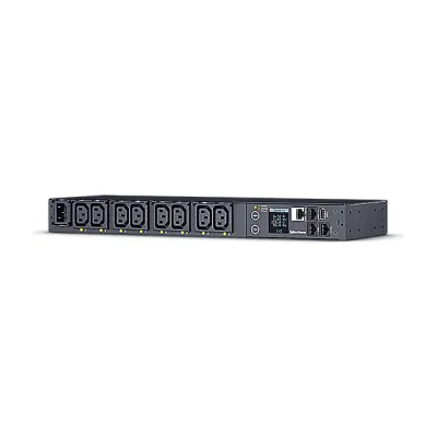 CyberPower PDU41004, Managed, Switched, 1U, Single-phase, Horizontal, Steel, Black