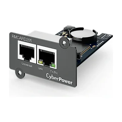 CyberPower RMCARD205, Internal, Wired, Ethernet, 100 Mbit/s, Blue