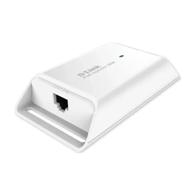 D-Link 1-Port Gigabit 30W PoE Injector, Fast Ethernet, Gigabit Ethernet, 10,100,1000 Mbit/s, 10/100/1000, IEEE 802.3, IEEE 802.3ab, IEEE 802.3af, IEEE 802.3at, IEEE 802.3u, White, 100 - 240 V