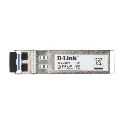 D-Link 10GBase-LR SFP+ Transceiver, 10km, Fiber optic, 10000 Mbit/s, SFP+, LC, 9/125 µm, LR