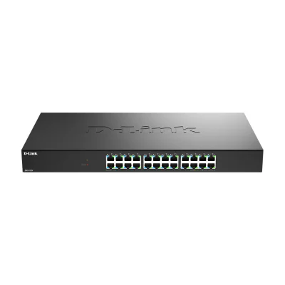 D-Link 24-Port 2.5G Multi-Gigabit Unmanaged Switch, Unmanaged, 2.5G Ethernet (100/1000/2500)