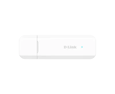 D-Link 4G LTE AX300 Wi-Fi 6 USB Adapter, Wireless, USB, WLAN, Wi-Fi 6 (802.11ax), 286.8 Mbit/s, White
