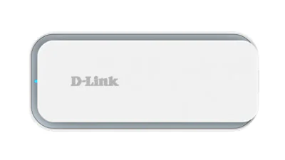 D-LINK 5G NR USB Adapter, 5G NR / 4G LTE / DC-HSPA+ / HSPA / WCDMA, 4 x antene celulare interne, alb