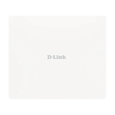 D-Link AX3000 Wi-Fi 6 Dual-Band PoE Outdoor Access Point, 2.4 GHz, 5 GHz, 3000 Mbit/s, 64-bit WEP, 128-bit WEP, SSID, WEP, WPA, WPA2, WPA3, 10,100,1000,2500 Mbit/s