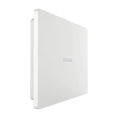 D-Link AX3000 Wi-Fi 6 Dual-Band PoE Outdoor Access Point, 2.4 GHz, 5 GHz, 3000 Mbit/s, 64-bit WEP, 128-bit WEP, SSID, WEP, WPA, WPA2, WPA3, 10,100,1000,2500 Mbit/s