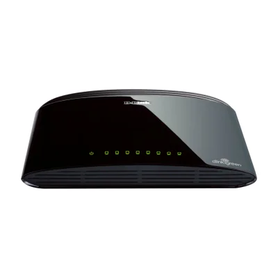 D-Link DES-1008D, Unmanaged, Fast Ethernet (10/100), Full duplex