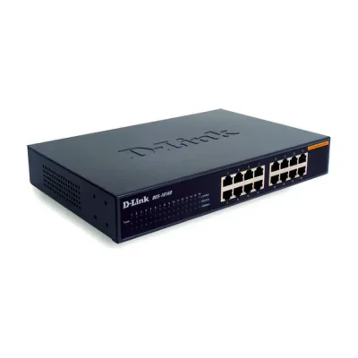 D-Link DES-1016D, Unmanaged, Full duplex