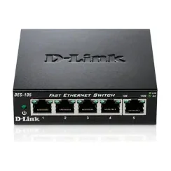 D-Link DES-105, Unmanaged, Full duplex