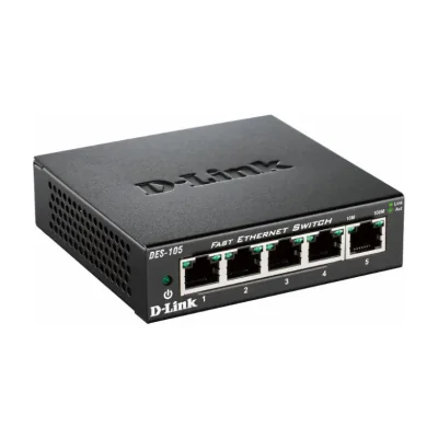 D-Link DES-105, Unmanaged, L2, Full duplex
