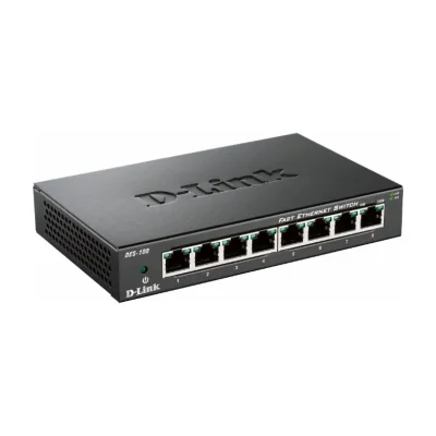 D-Link DES-108, Full duplex