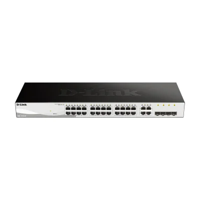 D-Link DGS-1210-28, Managed, L2/L2+, Full duplex, Rack mounting, 1U