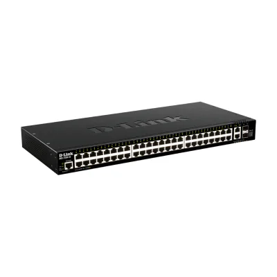D-Link DGS-1520-52/E, Managed, L3, 10G Ethernet (100/1000/10000), Rack mounting, 1U