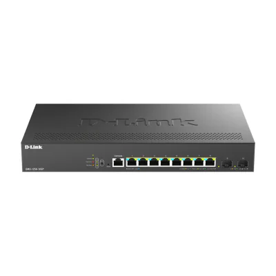 D-Link DMS-1250-10SP/E, Managed, 2.5G Ethernet (100/1000/2500), Power over Ethernet (PoE), Rack mounting