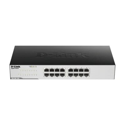 D-Link GO-SW-16G, Unmanaged, Gigabit Ethernet (10/100/1000), Full duplex