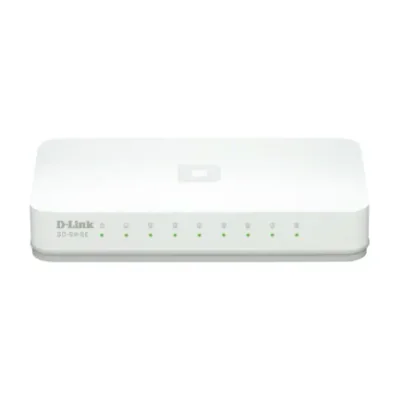 D-Link GO-SW-8E, Unmanaged, Fast Ethernet (10/100), Full duplex