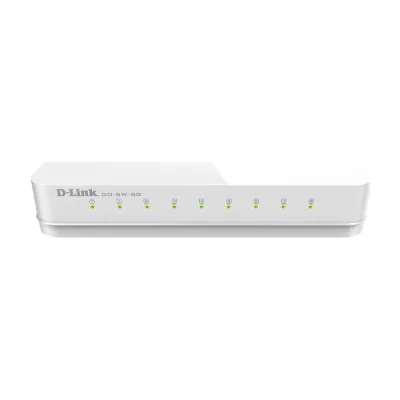 D-Link GO-SW-8G, Unmanaged, Full duplex