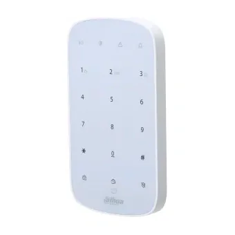 Dahua Technology ARK30T-W2(868), Keypad, Fire alarm control panel, White, Acrylonitrile butadiene styrene (ABS), Polycarbonate (PC), Wall, 868 - 868.6 MHz