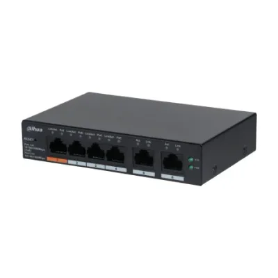 Dahua Technology DH-CS4006-4GT-60, Managed, L2, Gigabit Ethernet (10/100/1000), Full duplex, Power over Ethernet (PoE), Wall mountable