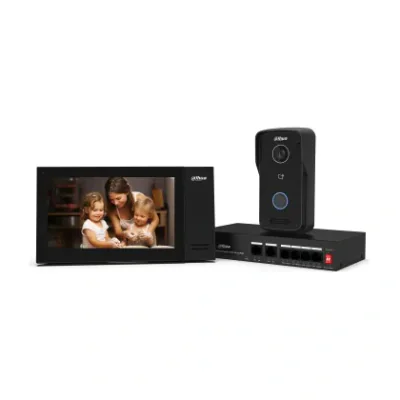 Dahua Technology DHI-VTO2111D-P-S3, Wired, 17.8 cm (7"), TFT, 1024 x 600 pixels, Capacitive, 2 MP