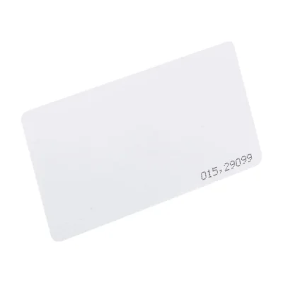 Dahua Technology ID-EM Card, Proximity access card, 125 kHz, White, 86 mm, 54 mm, 0.8 mm