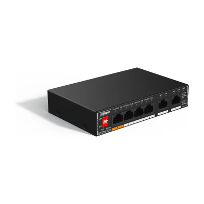 Dahua Technology PoE SG1006P, Unmanaged, Gigabit Ethernet (10/100/1000), Power over Ethernet (PoE), Wall mountable