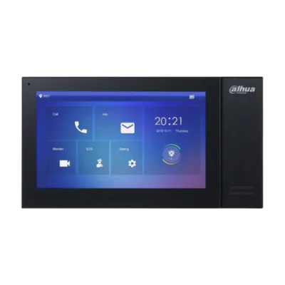 Dahua Technology VTH2421FB, Wired, 17.8 cm (7"), LCD, 1024 x 600 pixels, Capacitive, H.264