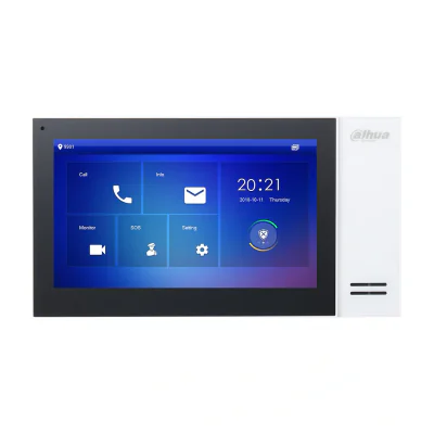 Dahua Technology VTH2421FW-P, Wired, H.264, 17.8 cm (7"), LCD/TFT, 1024 x 600 pixels, Capacitive