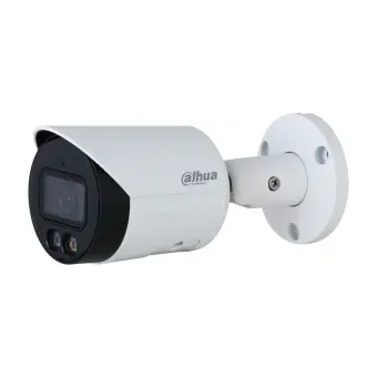 Dahua Technology WizSense IPC-HFW2249S-S-IL-0280B, IP security camera, Indoor & outdoor, Wired, Wall, White, Bullet