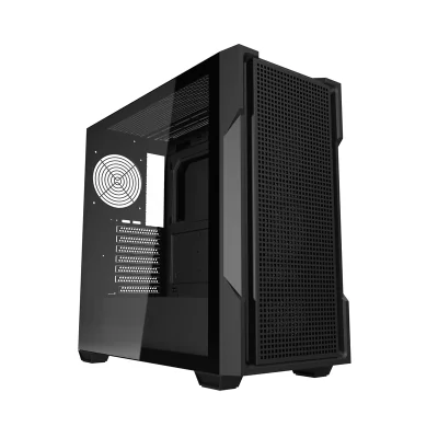 Darkflash DS900 Carcasă de calculator cu plasă fără ventilatoare (negru)